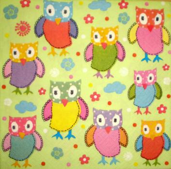 020 Eulen - 3-lagig - Atelier